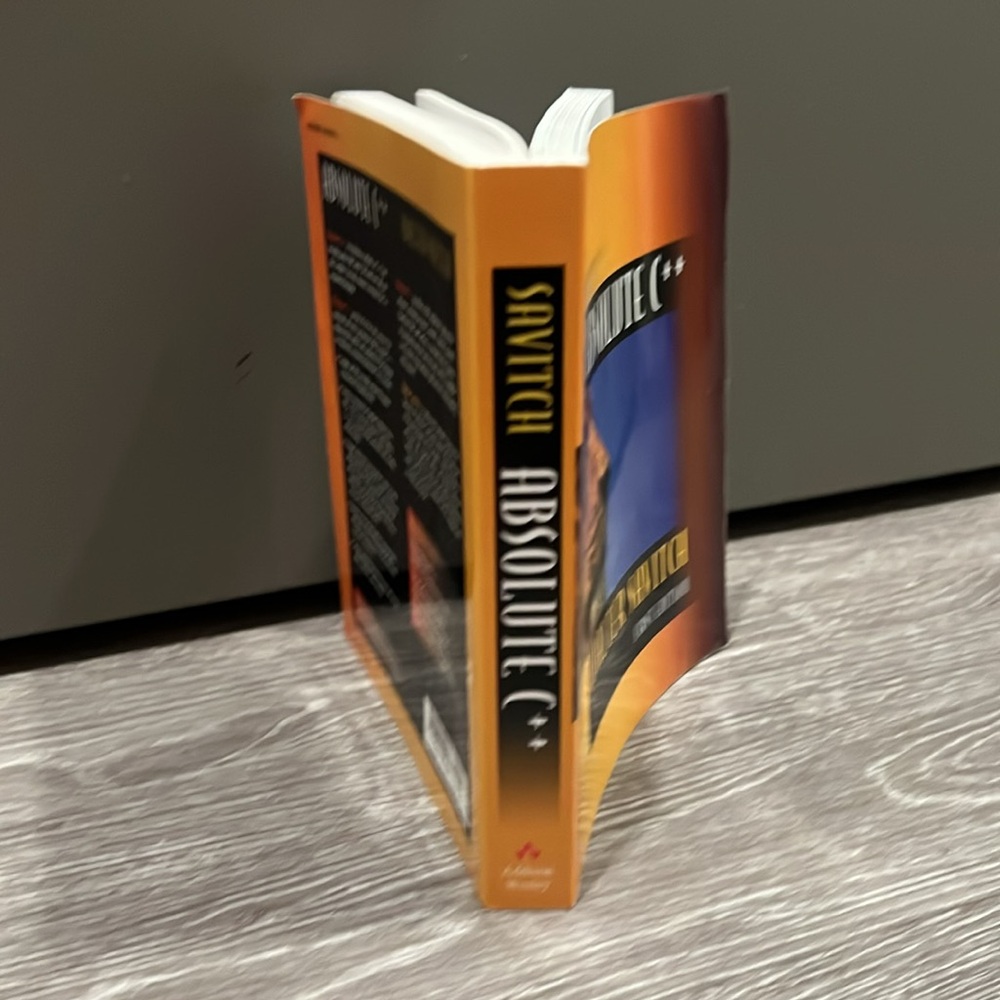 Absolute C++ First Edition Book - Picture 5 of 10